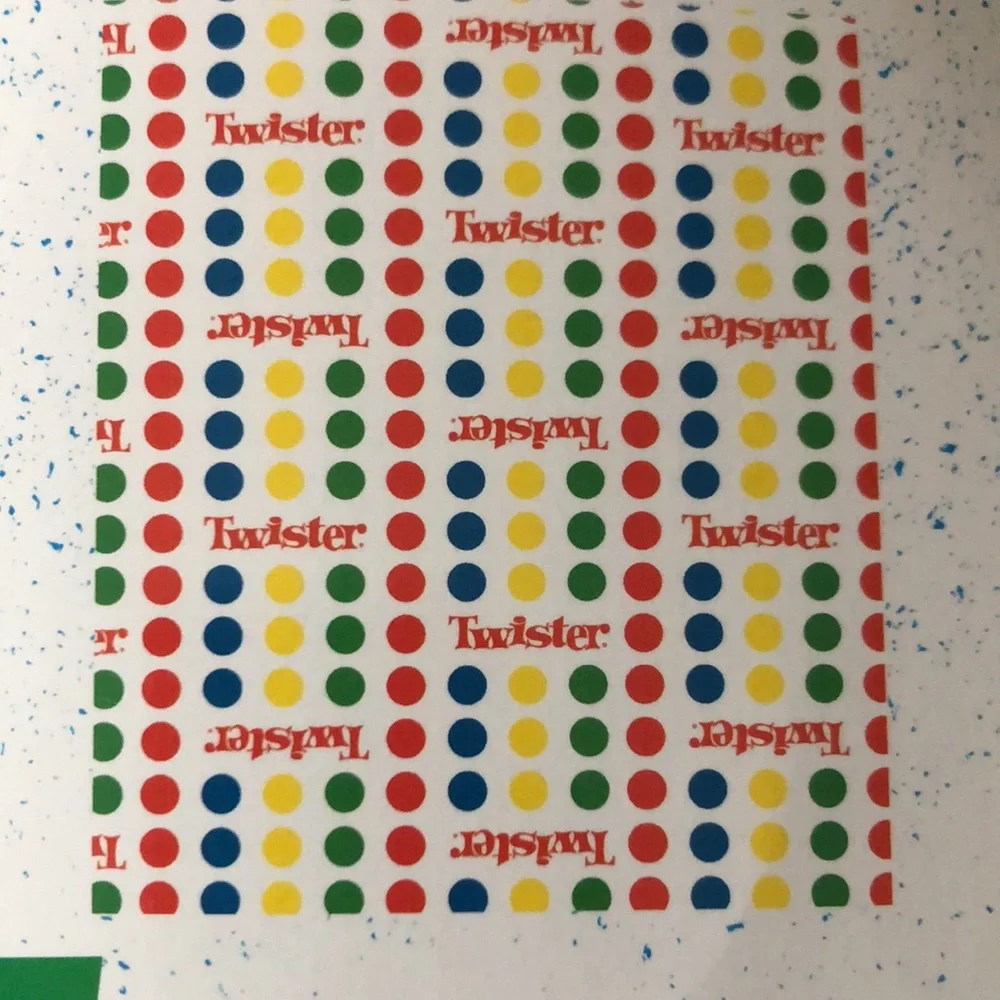 Hasbro Gaming Plush TWISTER Throw Blanket